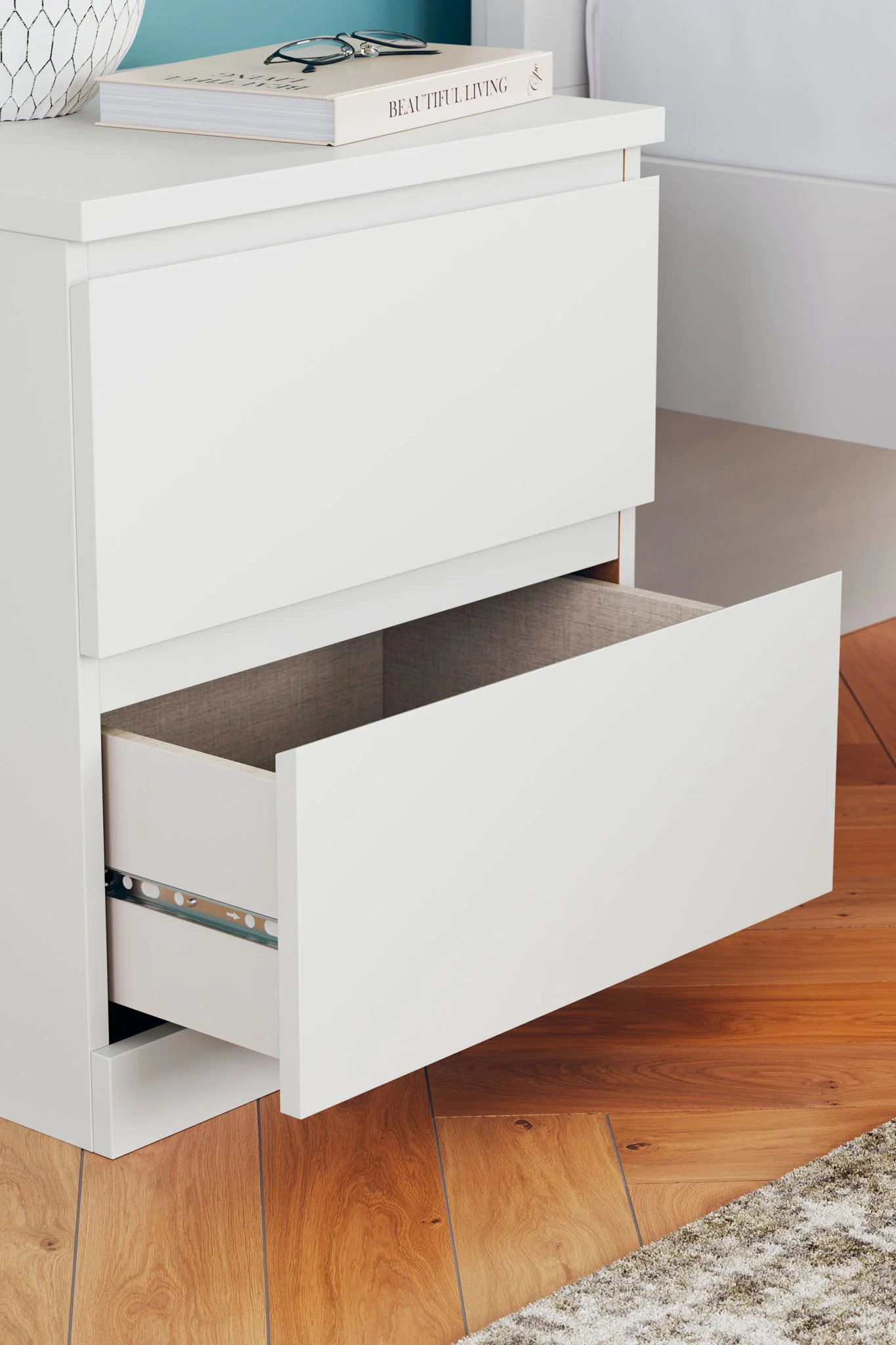 Onita - Two Drawer Night Stand - Image 3