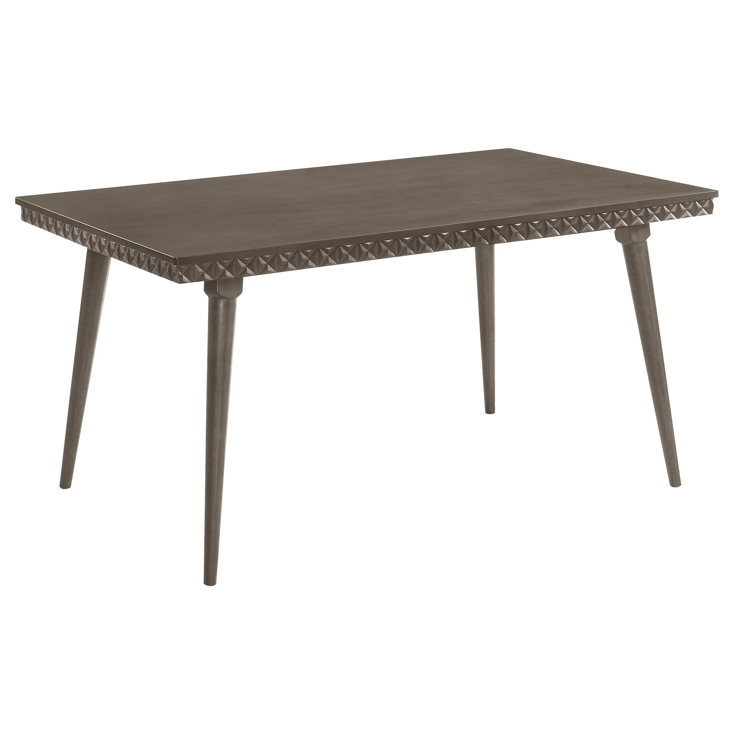 Onslow - Rectangular Wood Dining Table - Dark Brown - Image 10