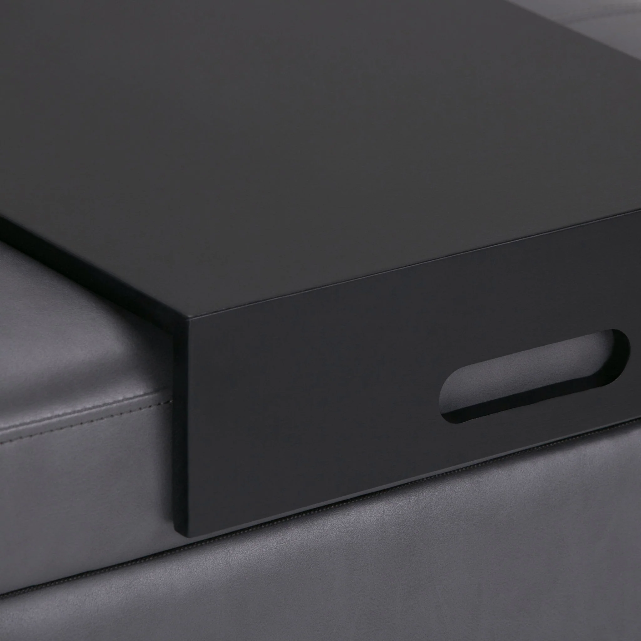 Oregon - Contemporary Storage Ottoman Bench With Tray - Image 43