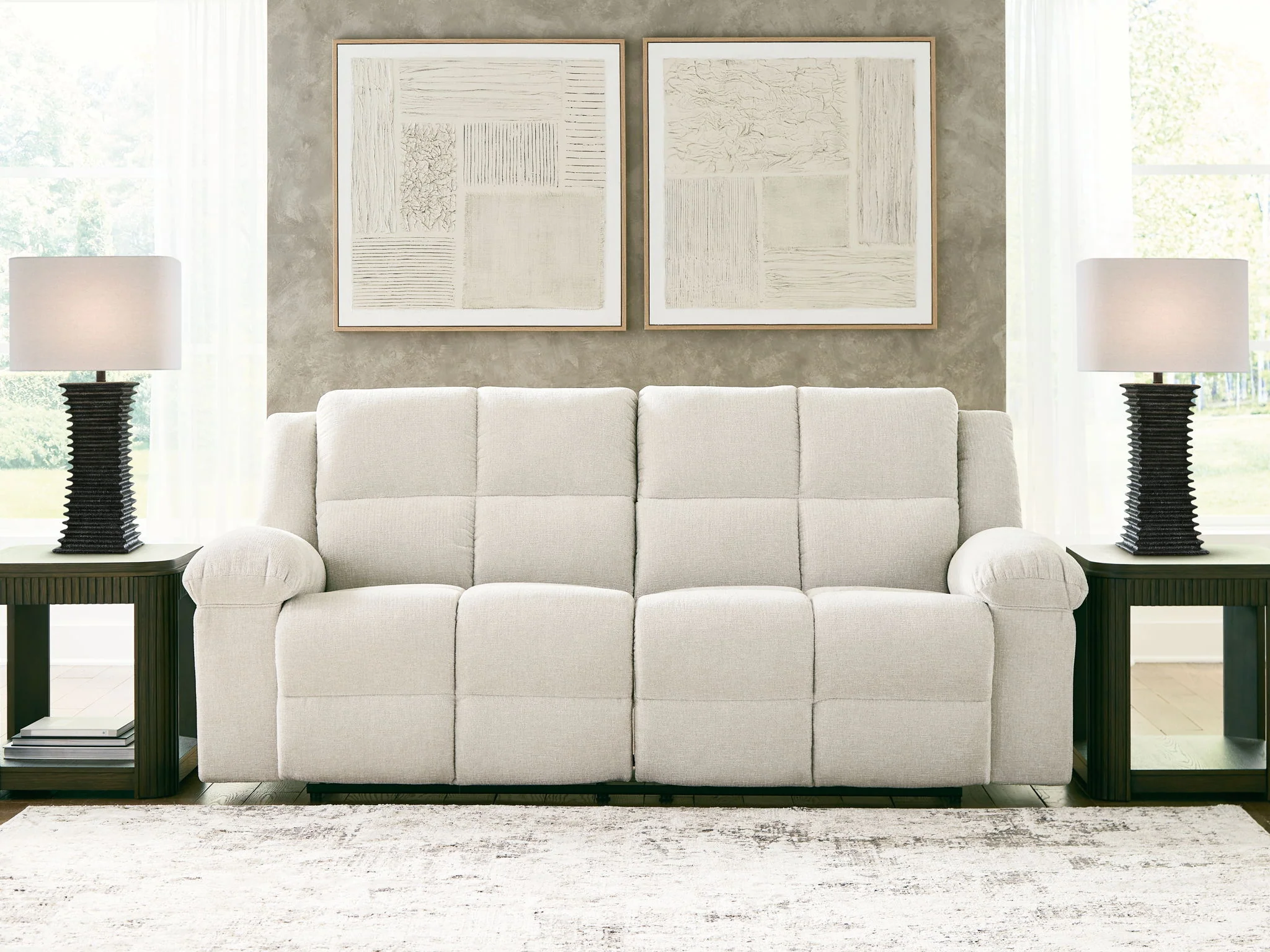 Orlen - 2 Seat Reclining Sofa - Winter - Image 2