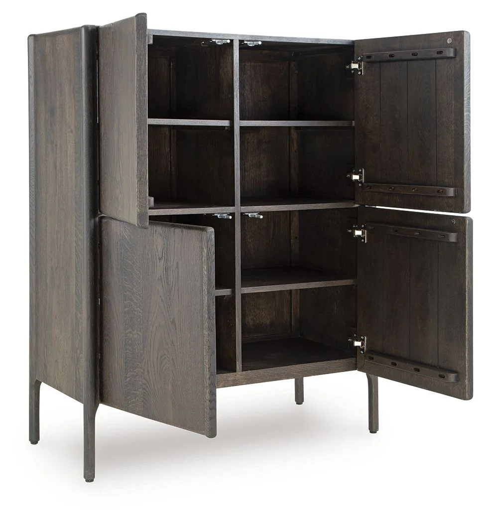 Orsonal - Accent Cabinet - Espresso Brown - Image 4