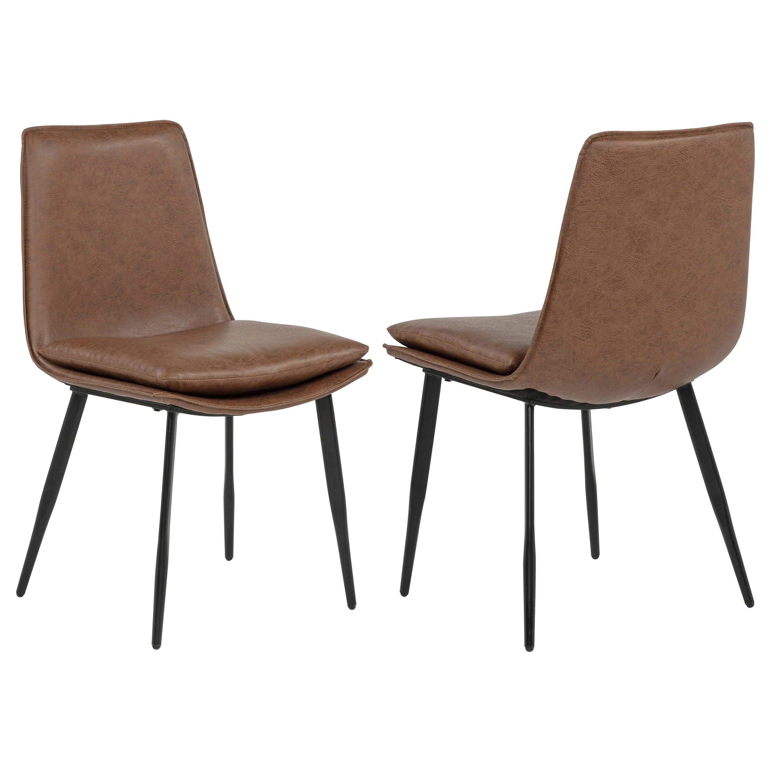 Ortega - Upholstered Dining Side Chair (Set of 2) - Coffee - Image 13