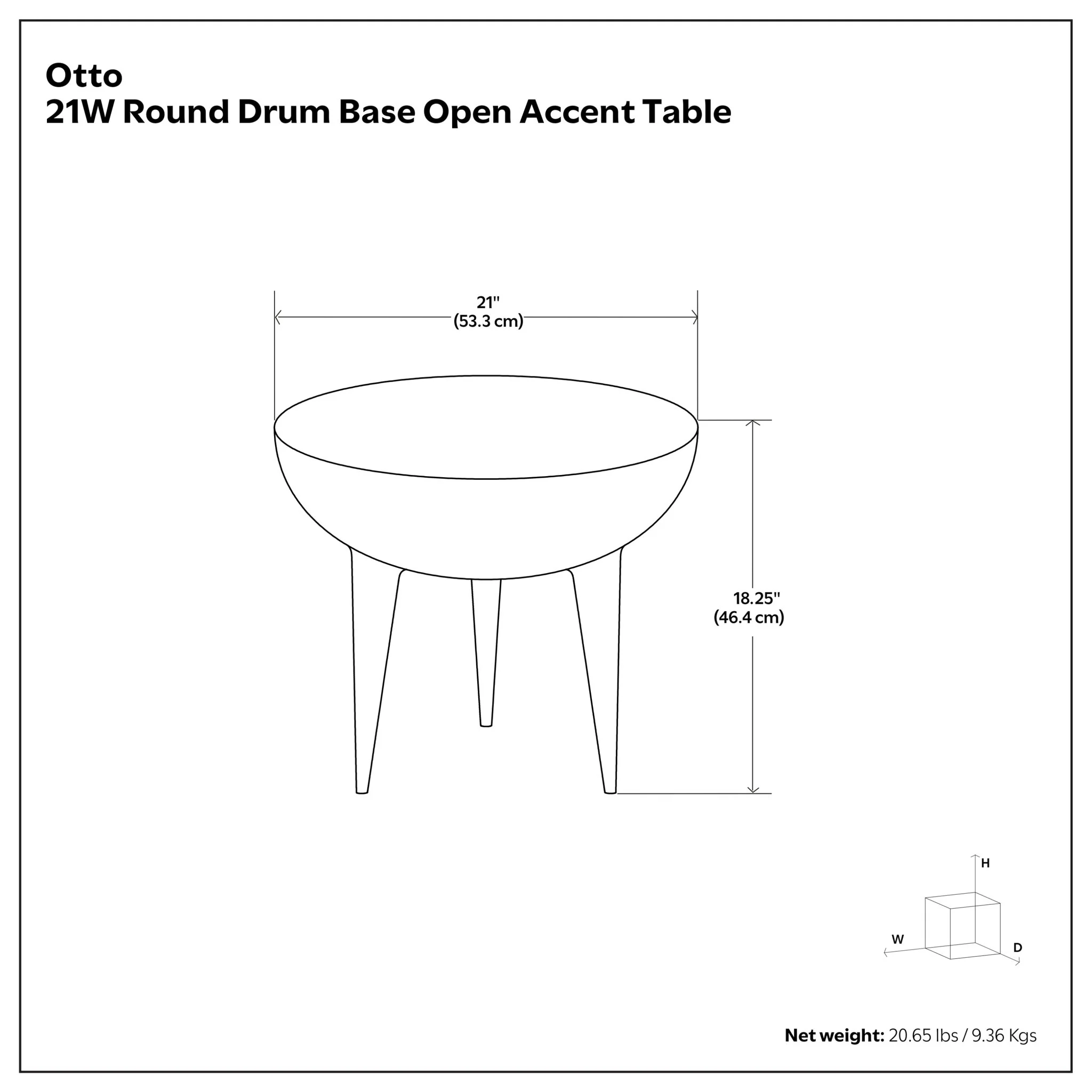 Otto - Cast Aluminum Side Table - Black - Image 11