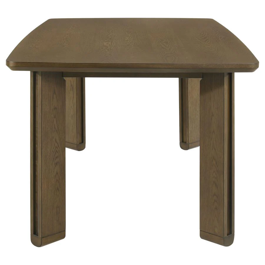Ottowa - Rectangular Wood Dining Table - Brown - Image 5