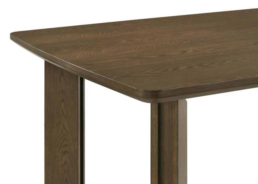 Ottowa - Rectangular Wood Dining Table - Brown - Image 7