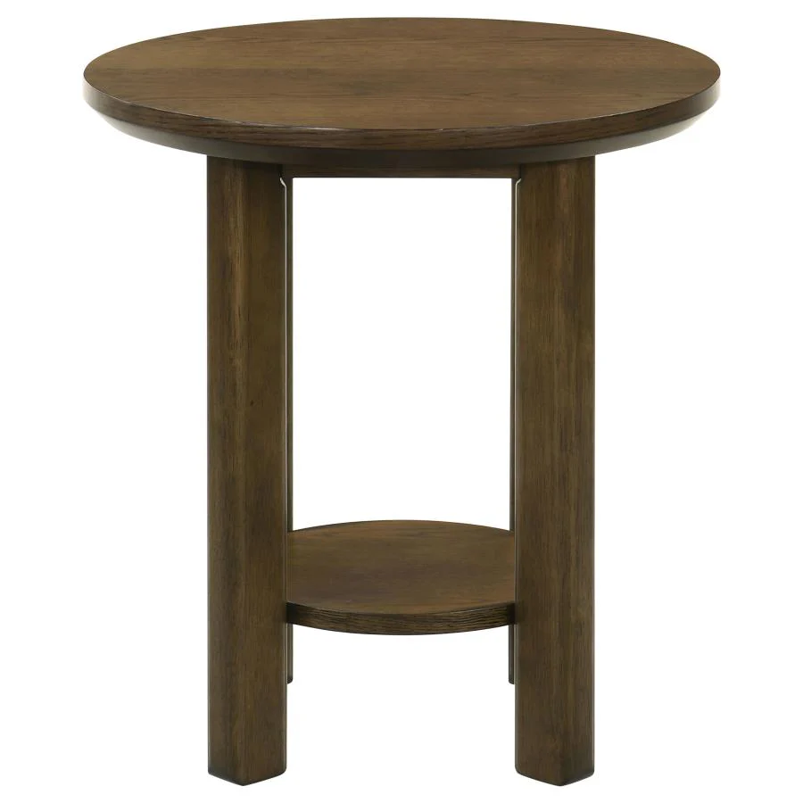Ottowa - Round Wood Coffee Table Set - Image 15
