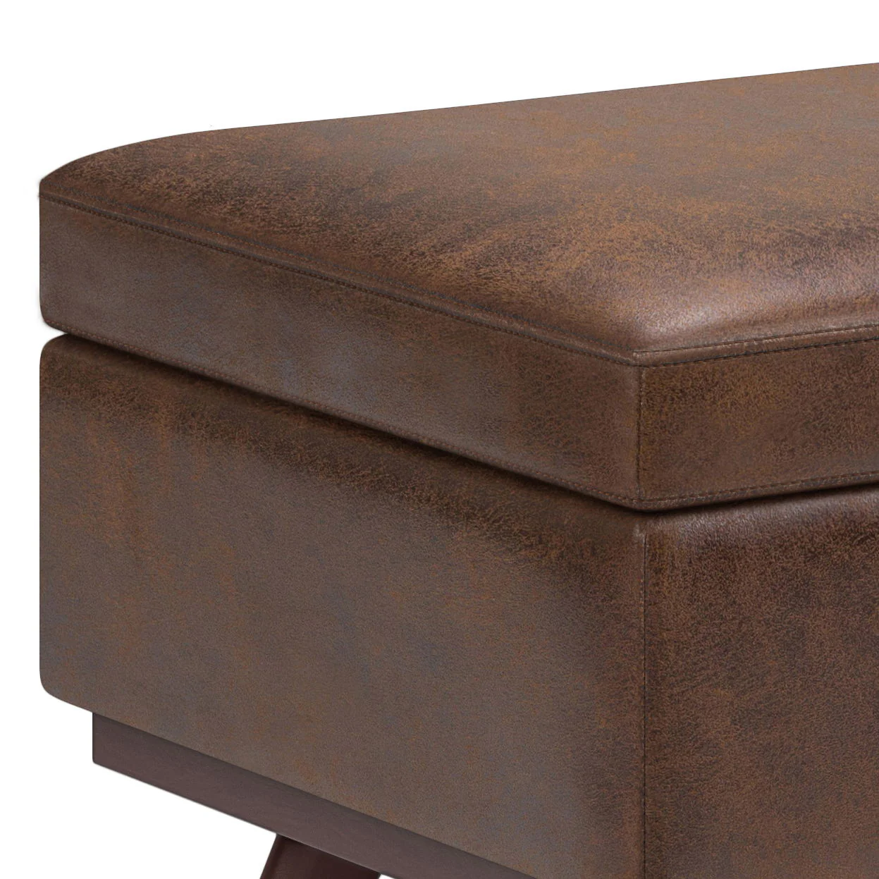 Owen - Lift Top Large Coffee Table Storage Ottoman, Mid Century Style - Image 15