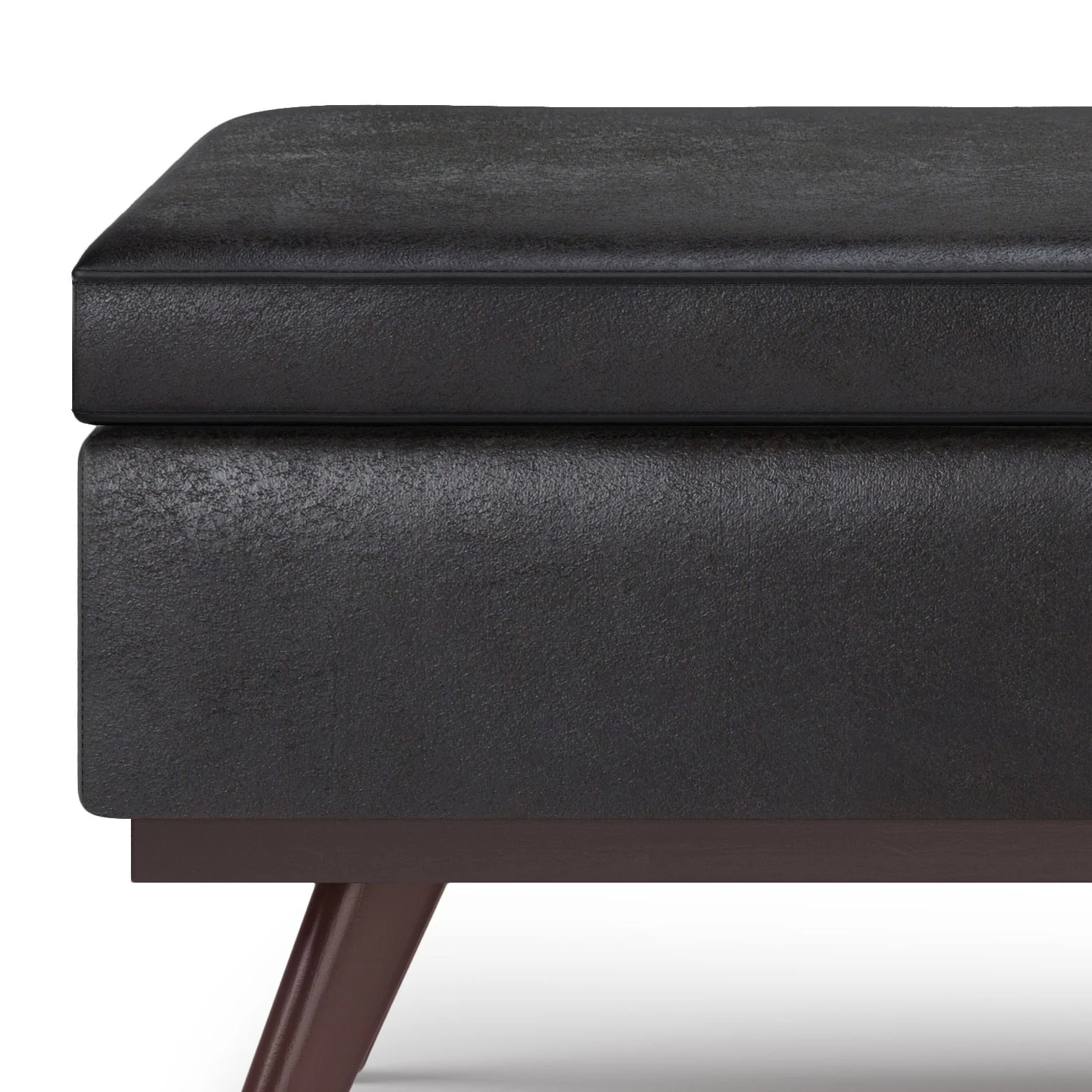 Owen - Lift Top Large Coffee Table Storage Ottoman, Mid Century Style - Image 20