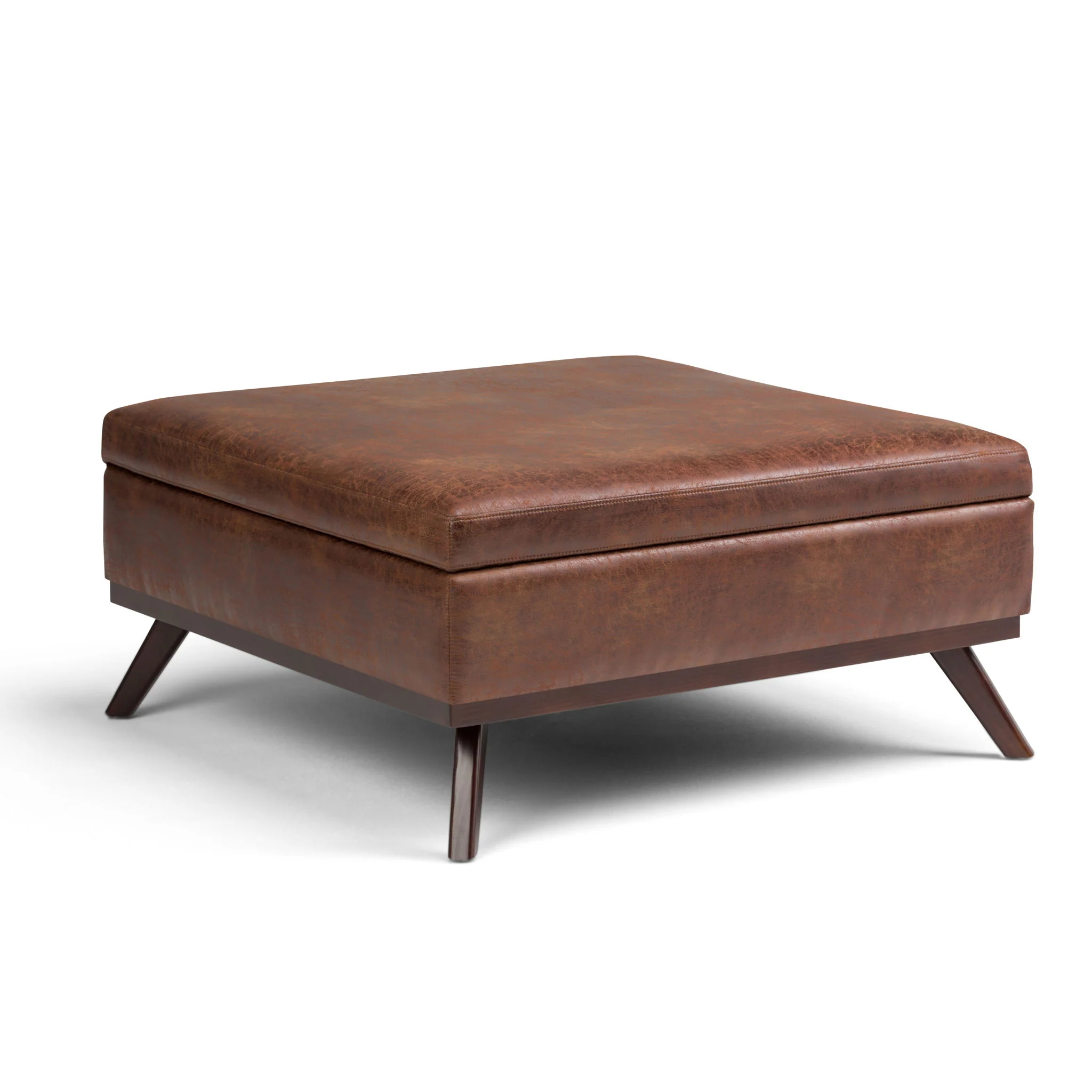 Owen - Multifunctional Square Coffee Table Storage Ottoman - Image 8