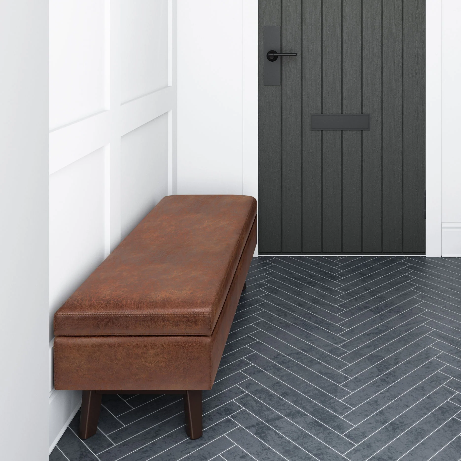 Owen - Upholstered Rectangular Storage Ottoman - Image 24