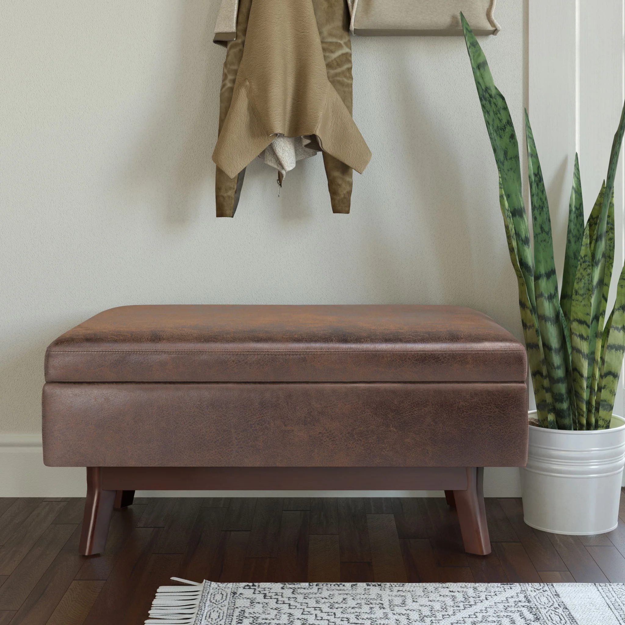 Owen - Upholstered Rectangular Storage Ottoman - Image 81
