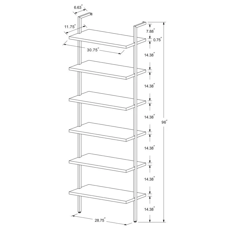 Owens - Wall Bookshelf - Image 21