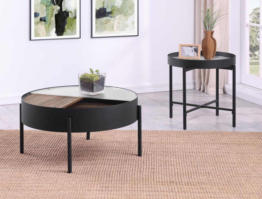 Ozella - Round Coffee Table Set - Image 3
