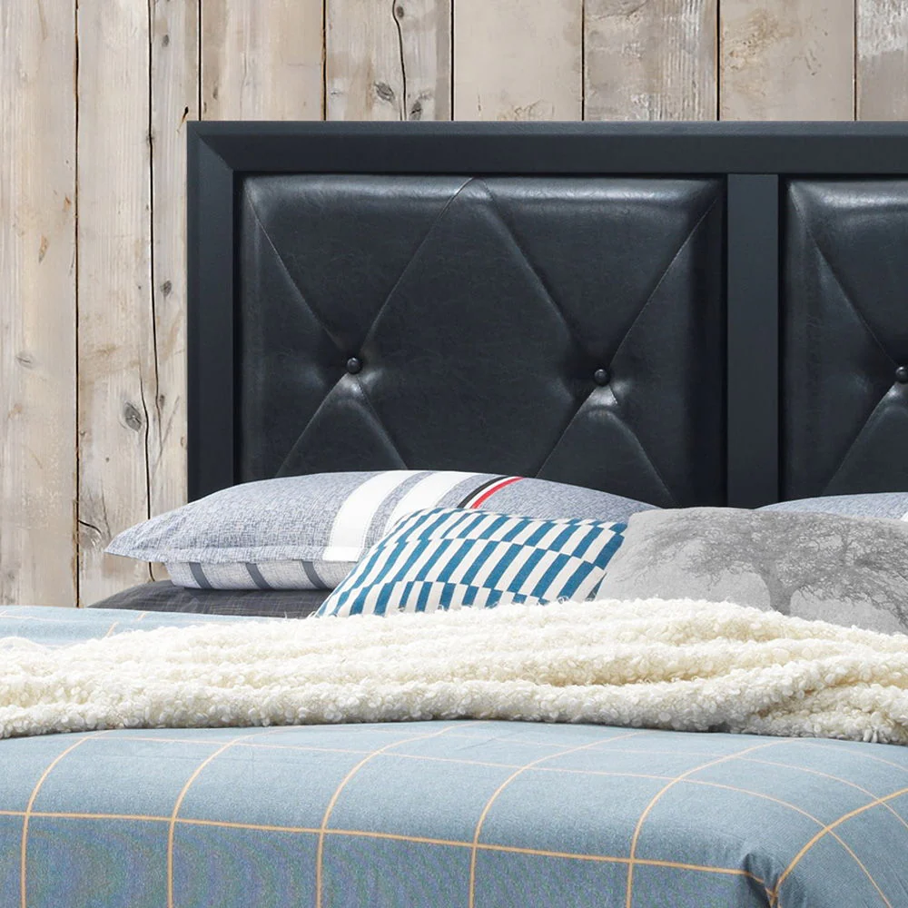 Padded Headboard Bed - Image 39