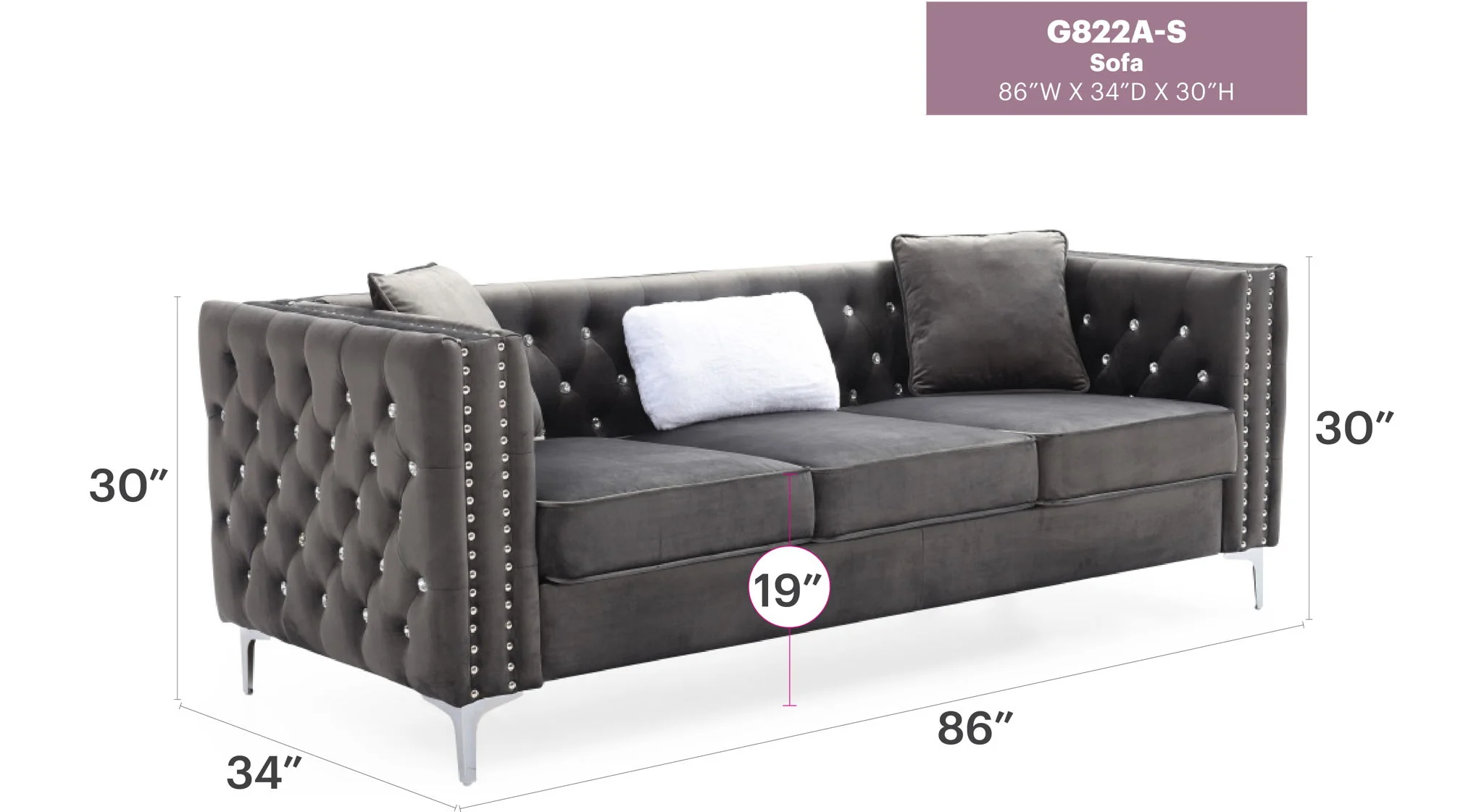 Paige - Sofa - Image 21