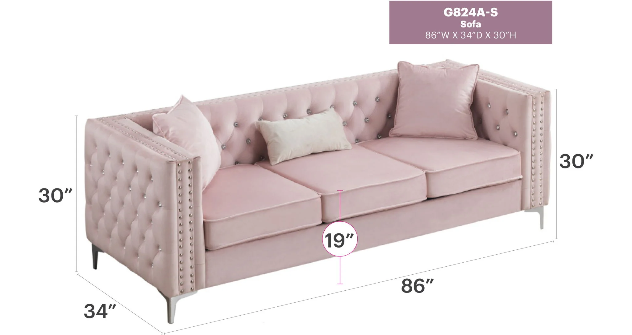 Paige - Sofa - Image 25