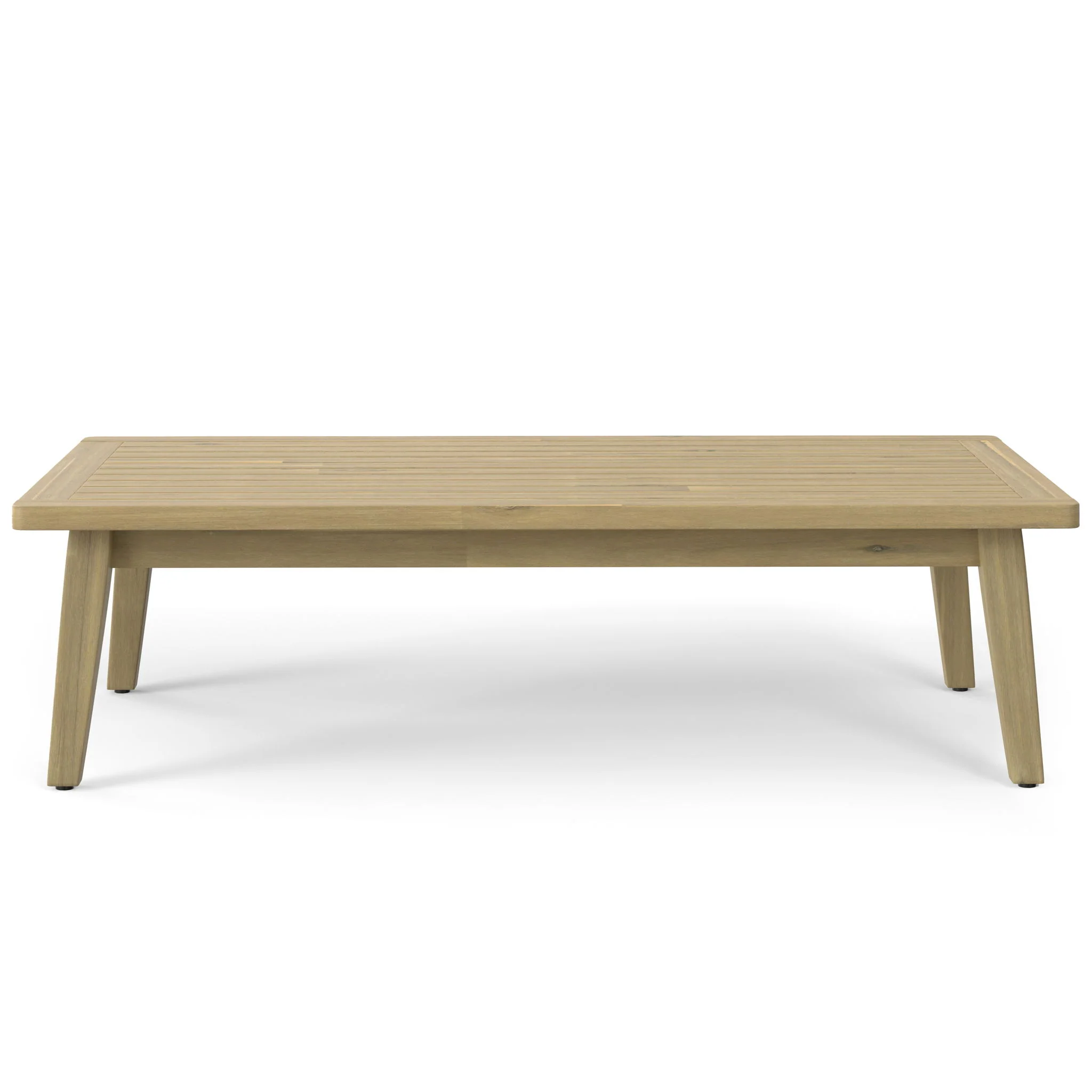 Palmetto - Outdoor Coffee Table - Light Teak - Image 4