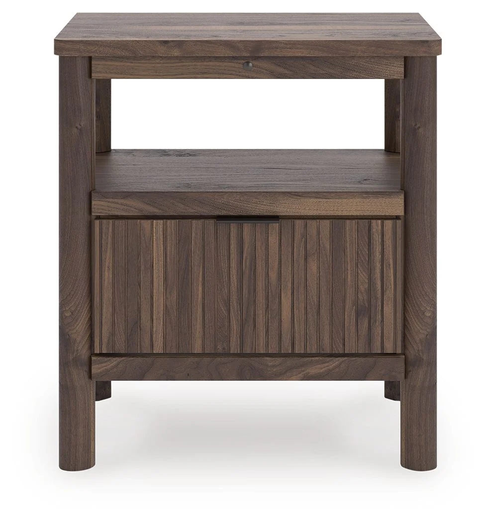 Pamytta - One Drawer Night Stand - Brown - Image 4