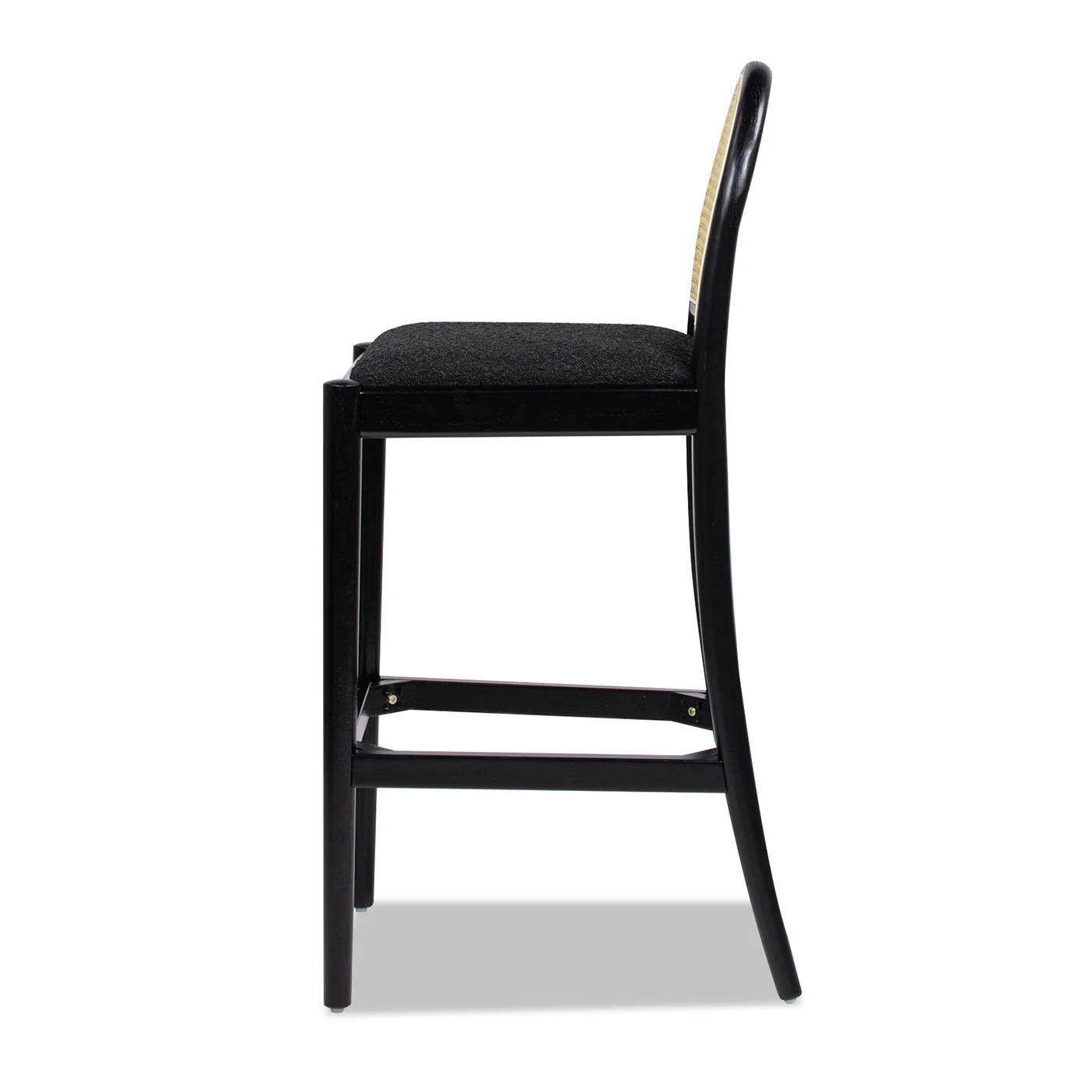 Panama - Curved Back Cane Bar Stool (Set of 2) - Image 10