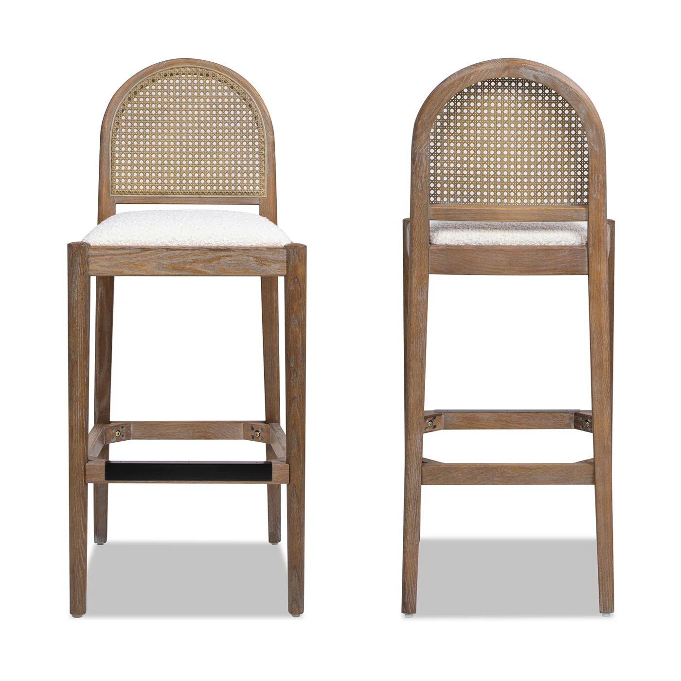 Panama - Curved Back Cane Bar Stool (Set of 2) - Image 20
