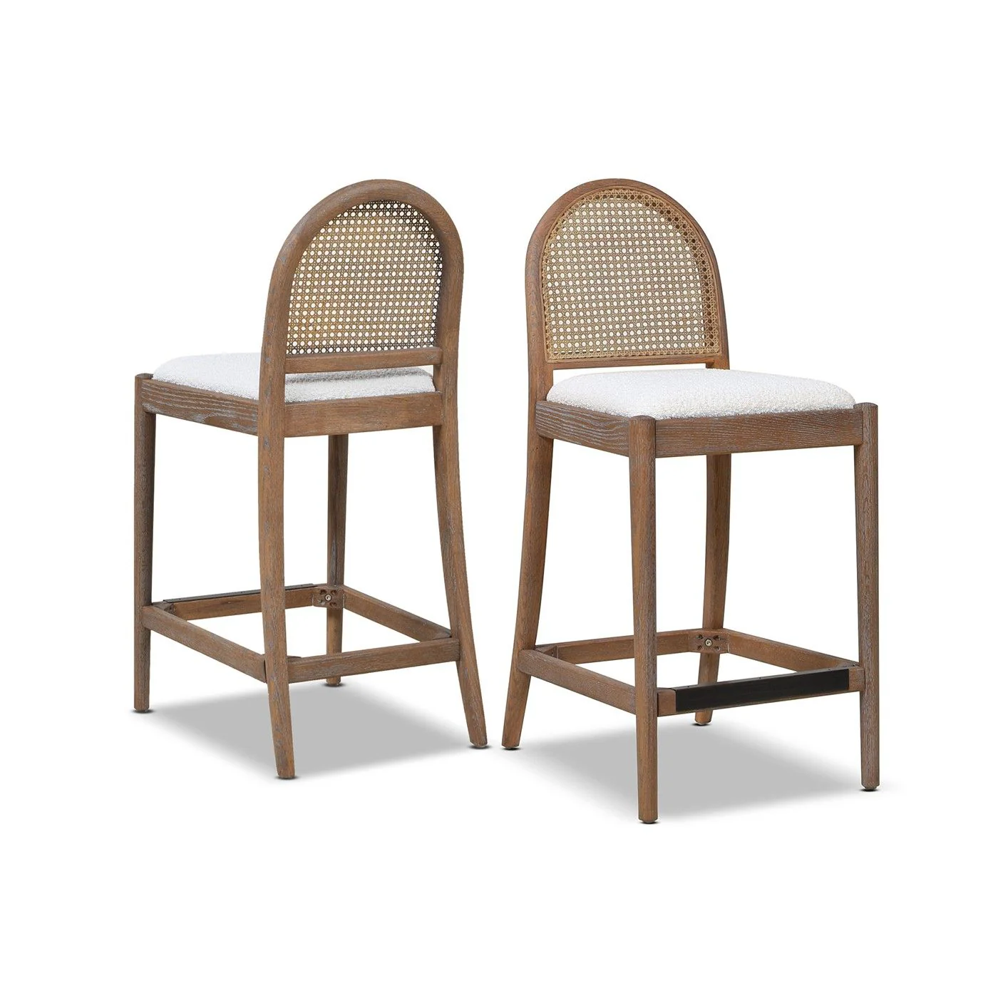Panama - Curved Back Cane Counter Stool (Set of 2) - Image 21