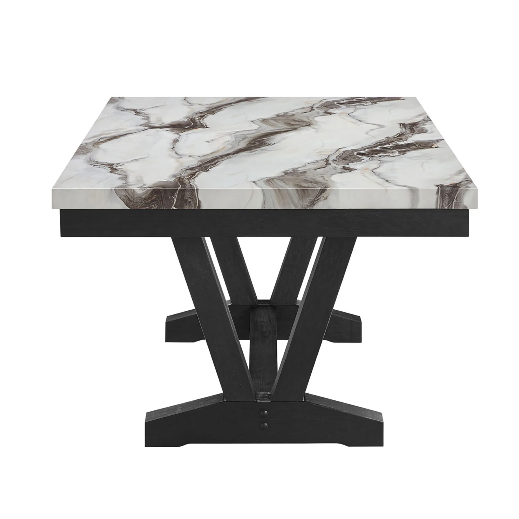 Panda Oceanic - Dining Table And Chairs Set - Black - Image 8