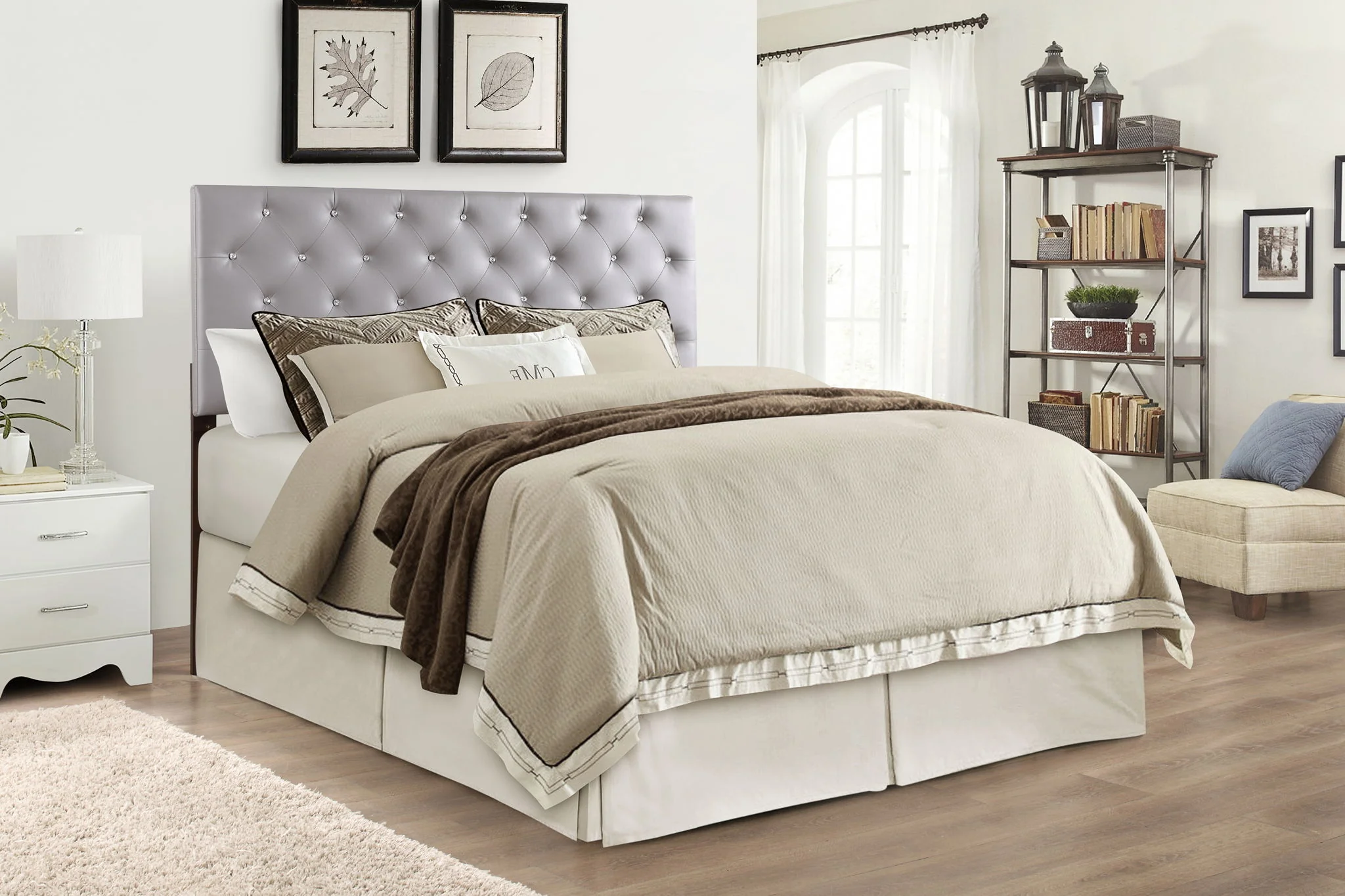 Panel Headboard & Button Tufting - Image 22