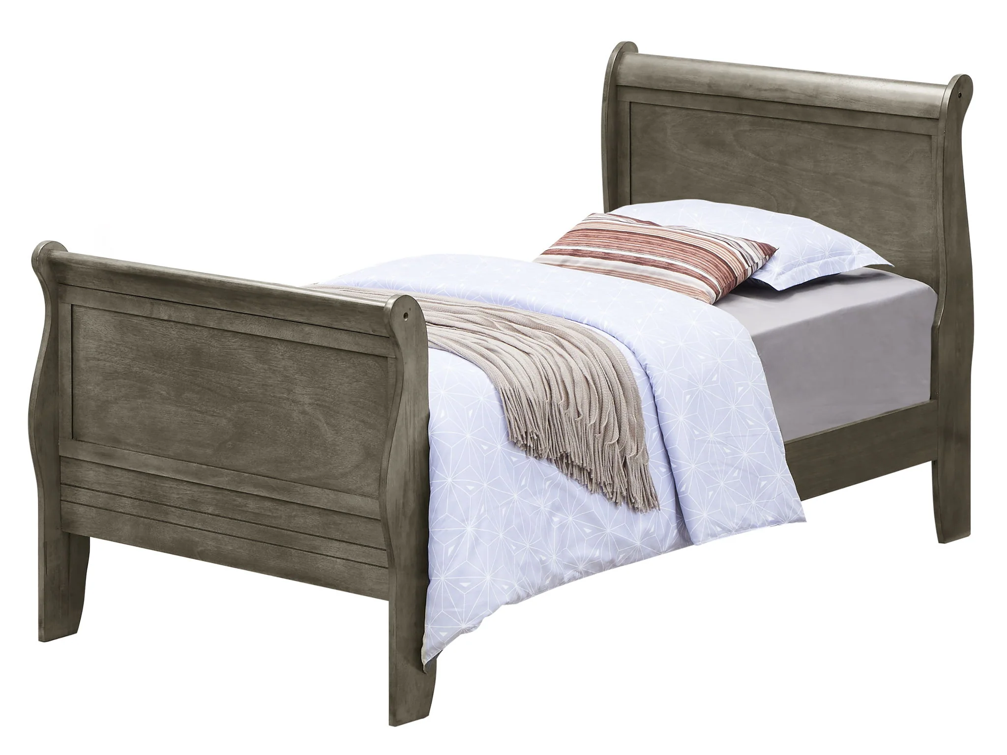 Panel Sleigh Bed - Image 10