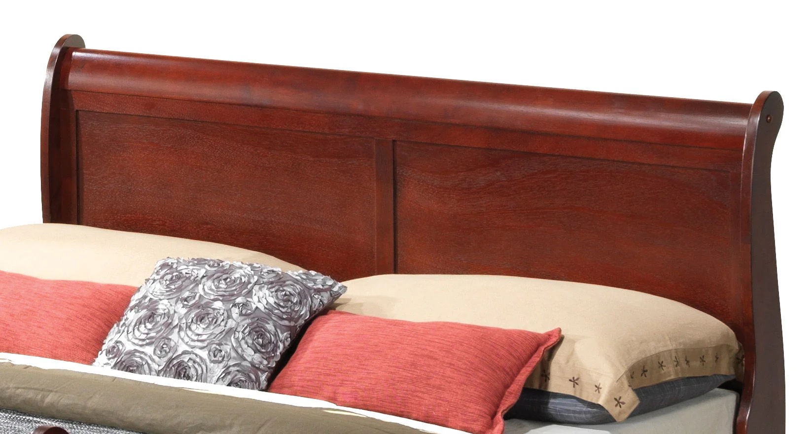 Panel Sleigh Bed - Image 25