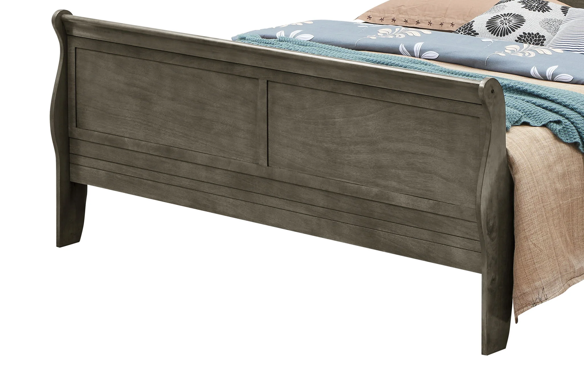 Panel Sleigh Bed - Image 36