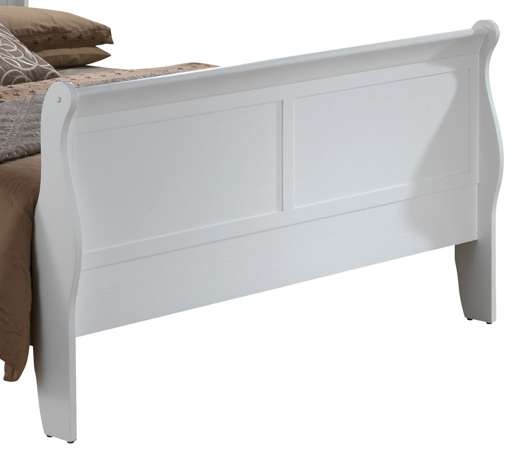 Panel Sleigh Bed - Image 46