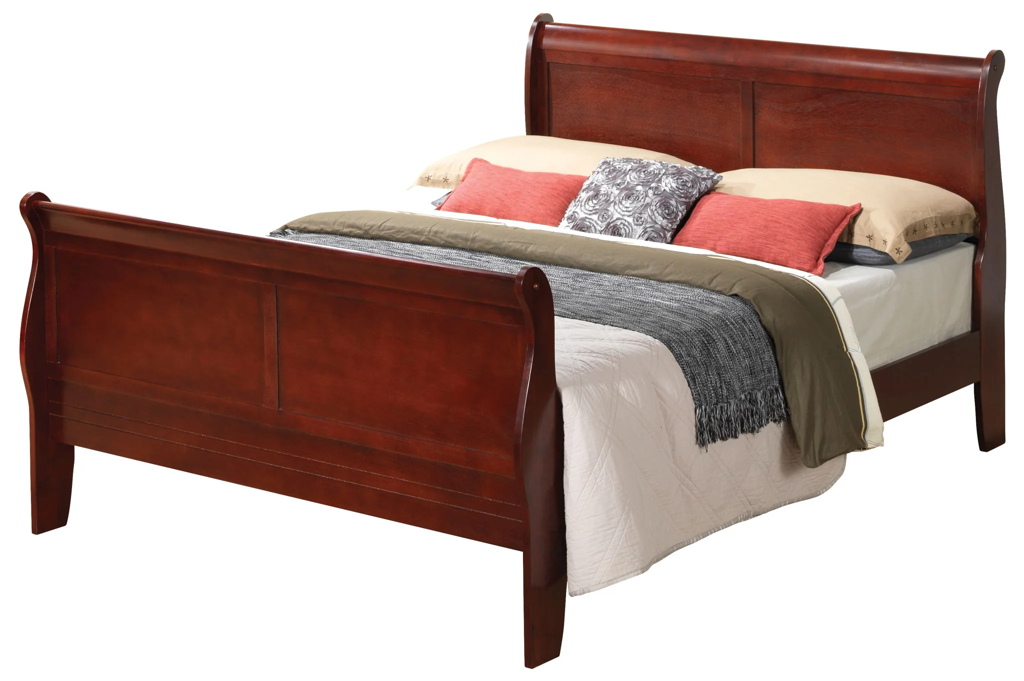 Panel Sleigh Bed - Image 6