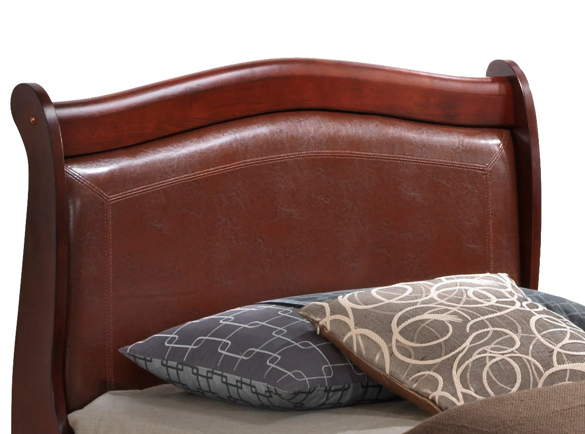 Panel Sleigh Bed Elegantly Crafted - Image 24