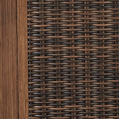 Paradise Trail - Square Bar Table w/Fire Pit - Medium Brown - Image 10