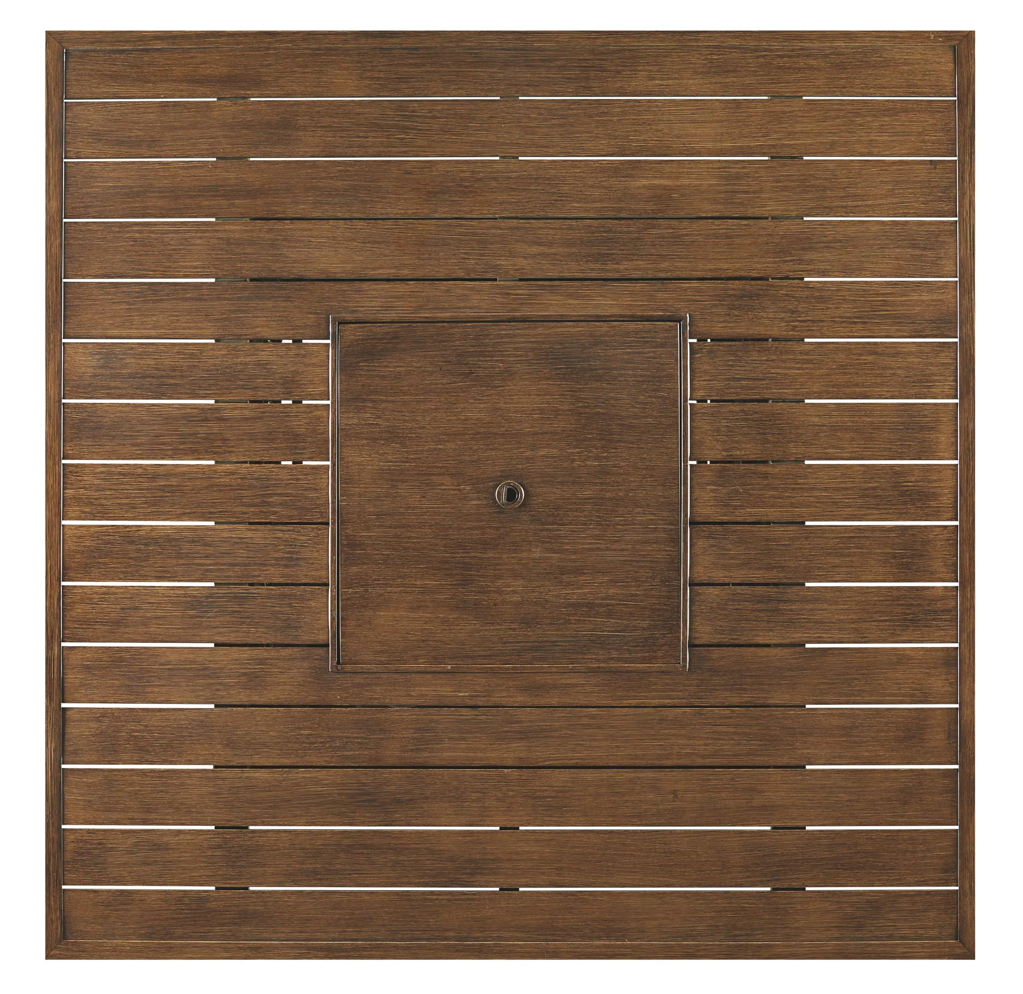 Paradise Trail - Square Bar Table w/Fire Pit - Medium Brown - Image 14