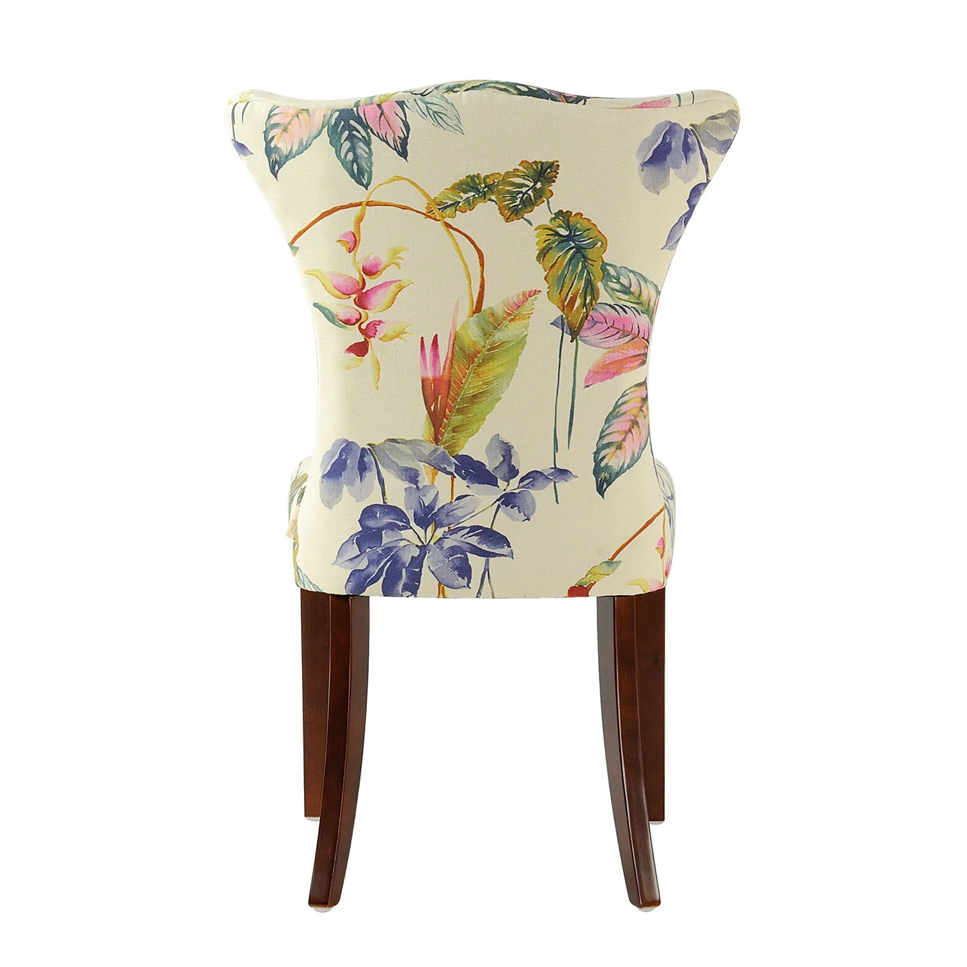 Paradise - Upholstered Accent Chair Printed On - Off-White Floral - Image 2