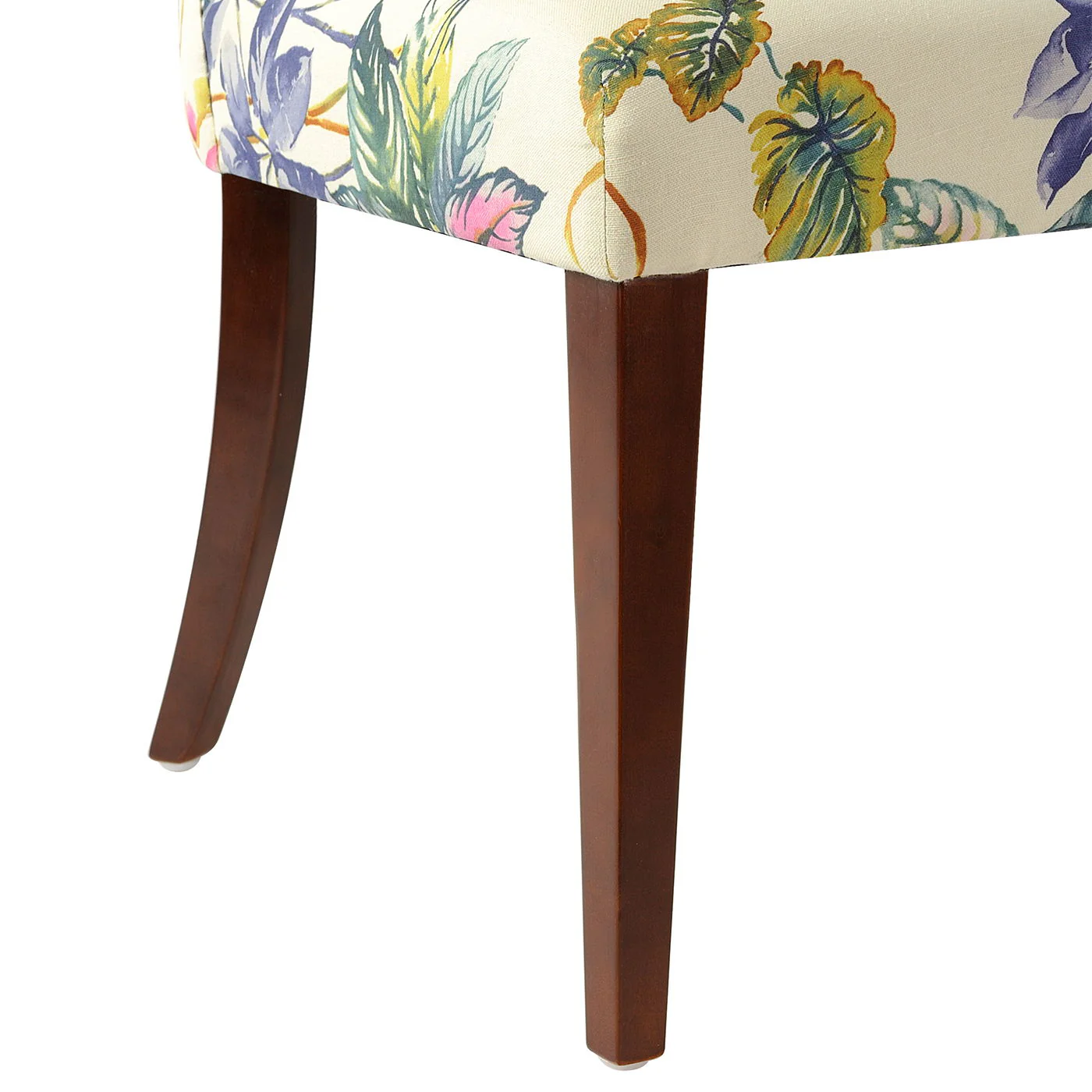 Paradise - Upholstered Accent Chair Printed On - Off-White Floral - Image 3