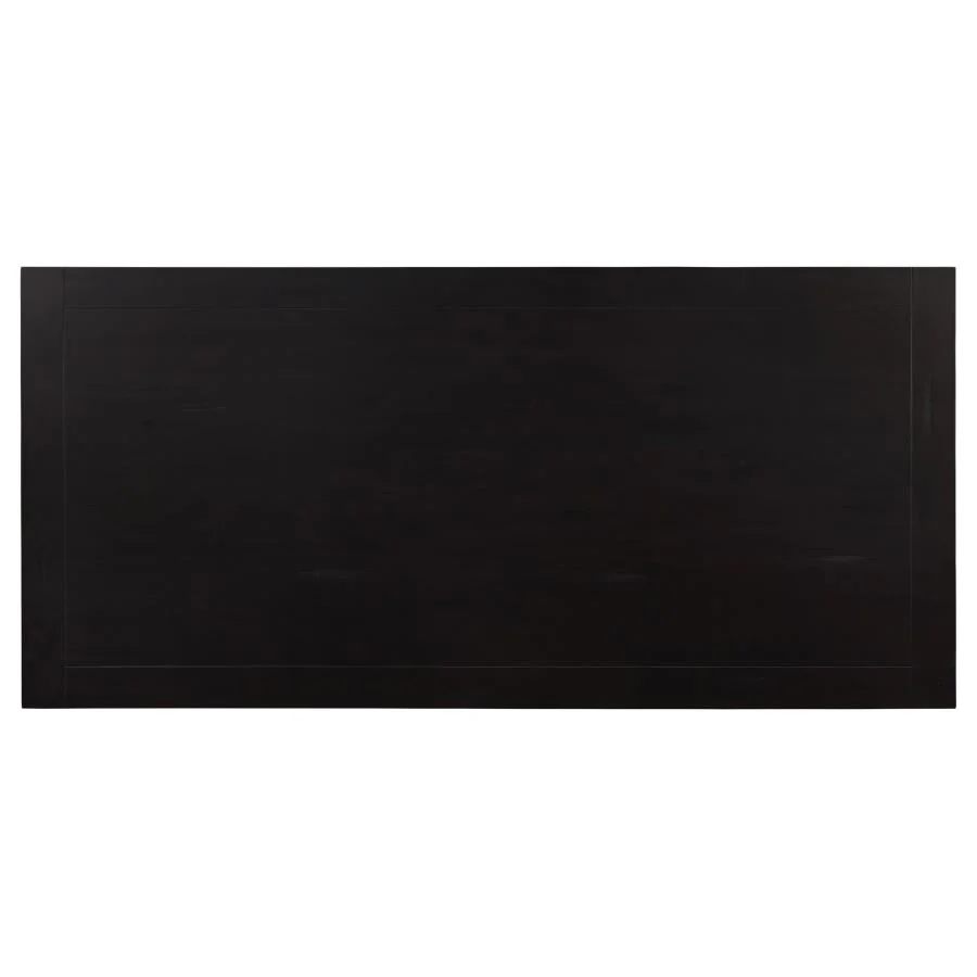Parkins Rectangular Dining Table Set Rustic Espresso - Image 10