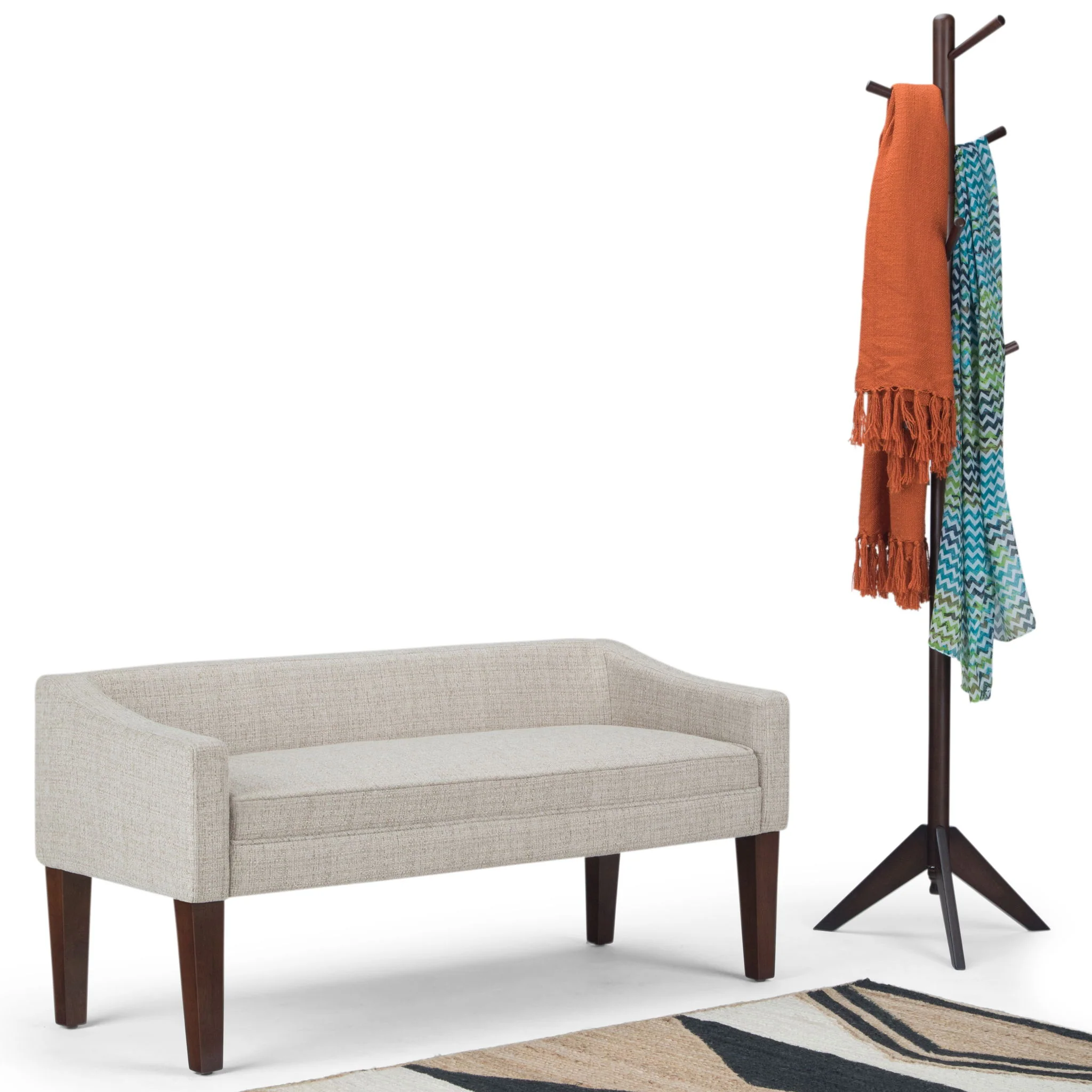 Parris - Contemporary Upholstered Bench - Image 15