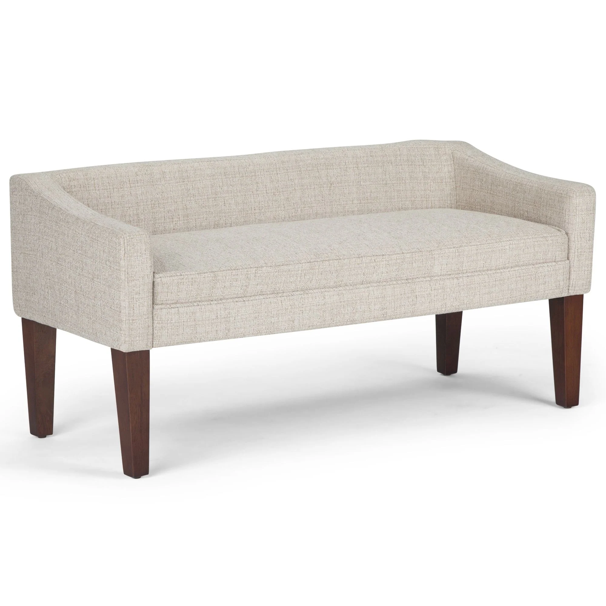 Parris - Contemporary Upholstered Bench - Image 3