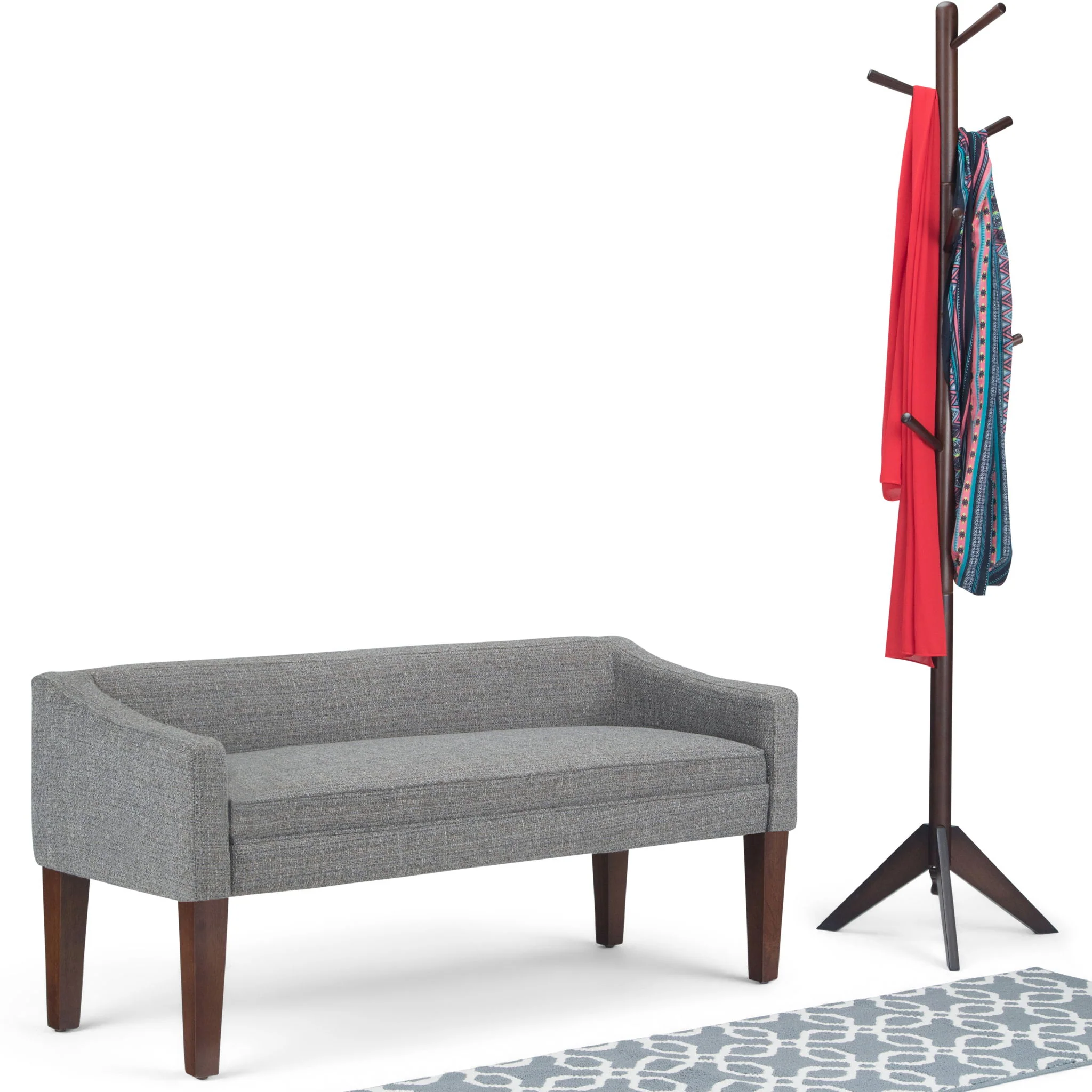 Parris - Contemporary Upholstered Bench - Image 6
