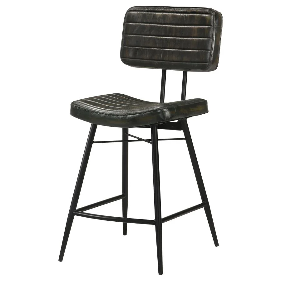 Partridge - Leather Counter Chair (Set of 2) - Image 10