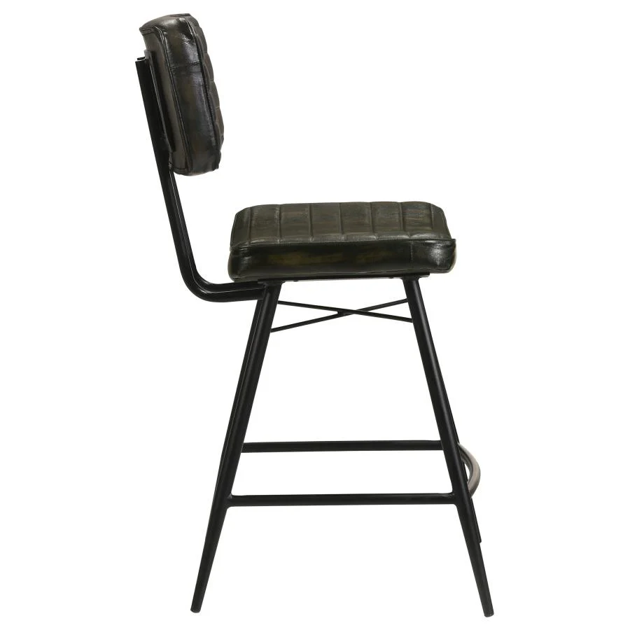Partridge - Leather Counter Chair (Set of 2) - Image 18