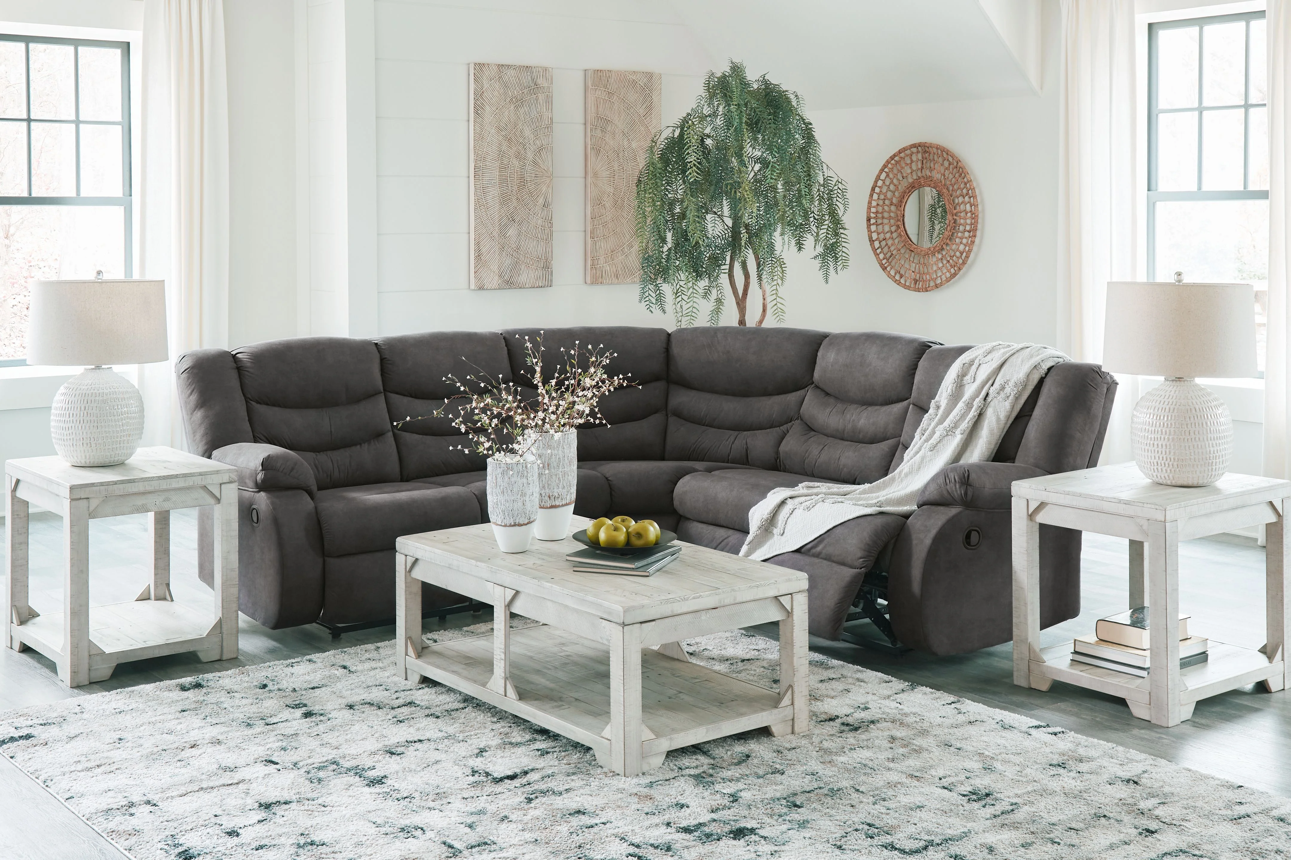 Partymate - Reclining Sectional - Image 4