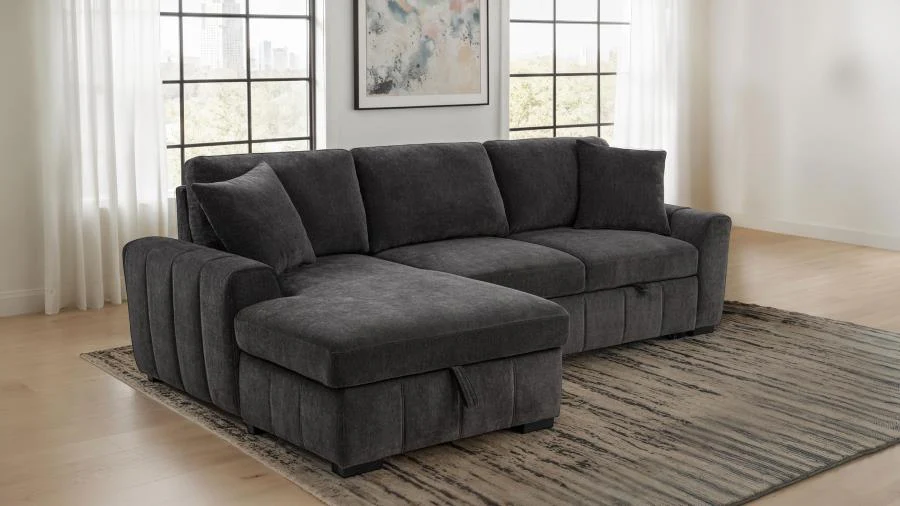 Pastrana - Upholstered Sleeper Sectional Sofa - Image 3