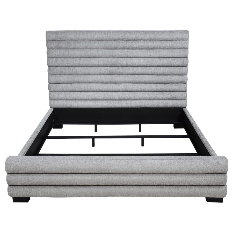 Patricia - Boucle Upholstered Bed - Image 11