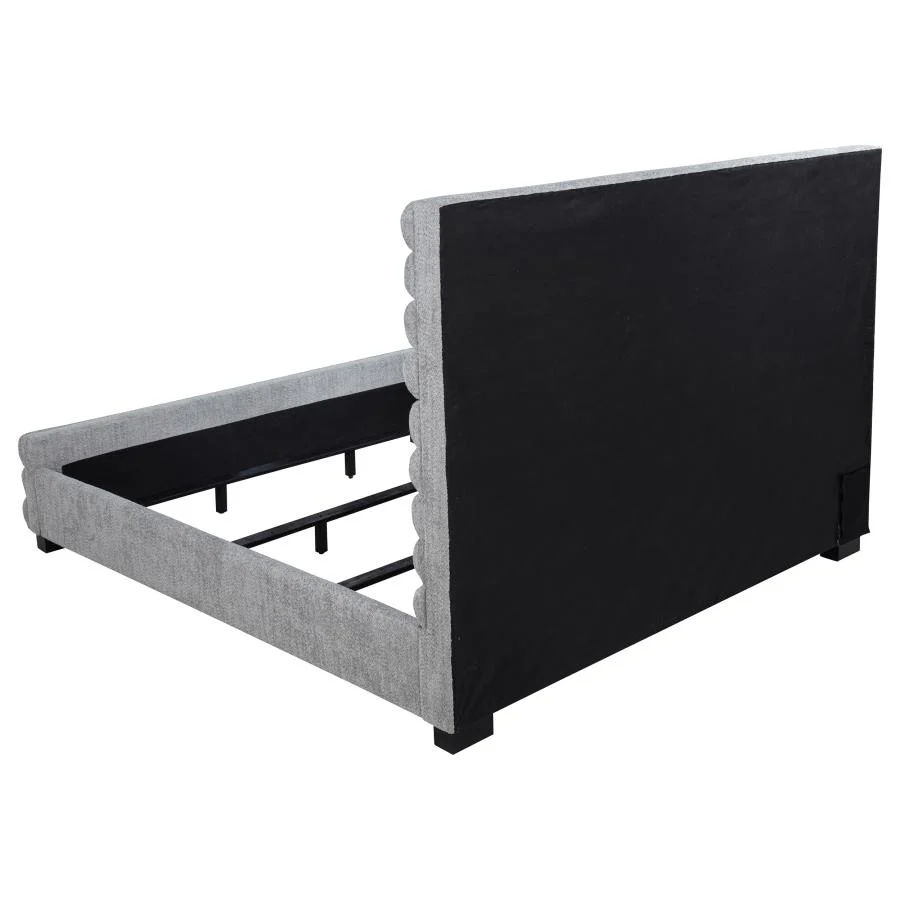 Patricia - Boucle Upholstered Bed - Image 13