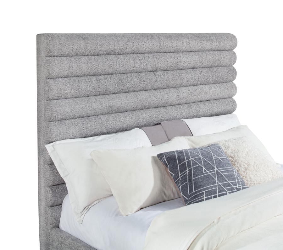 Patricia - Boucle Upholstered Bed - Image 21