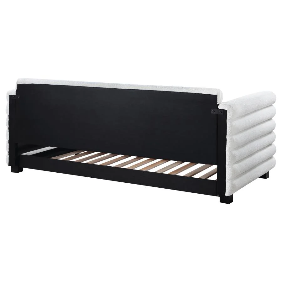 Patricia - Boucle Upholstered Day Bed With Trundle - Image 15
