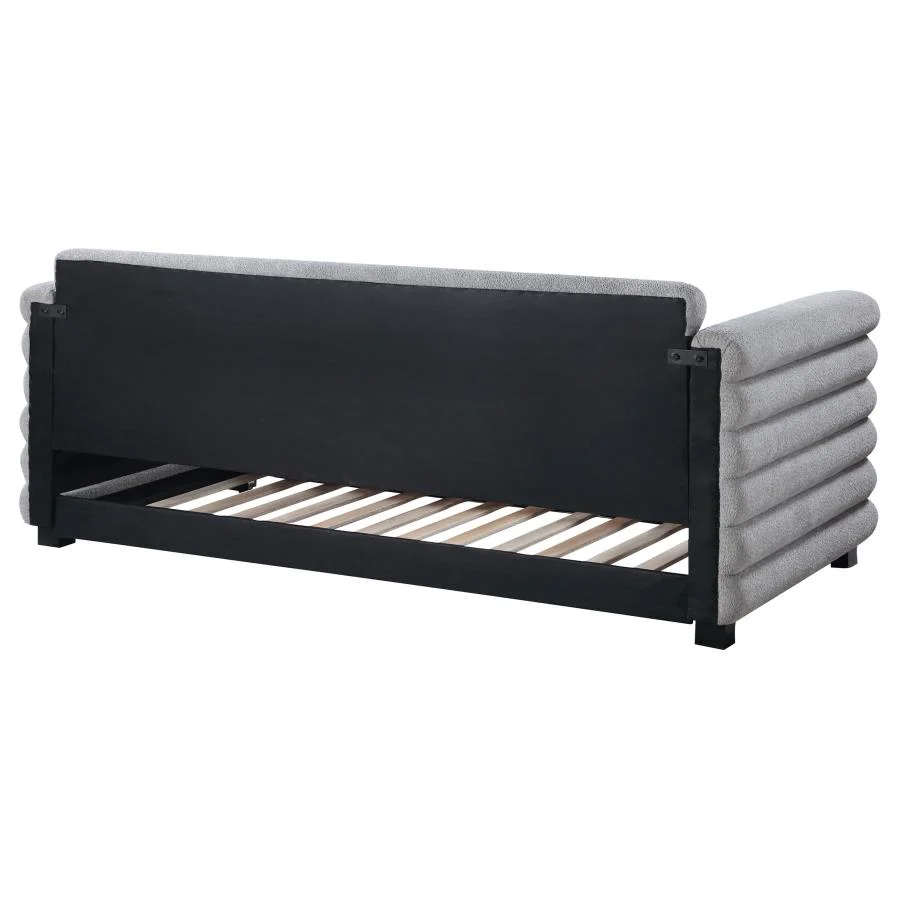 Patricia - Boucle Upholstered Day Bed With Trundle - Image 16